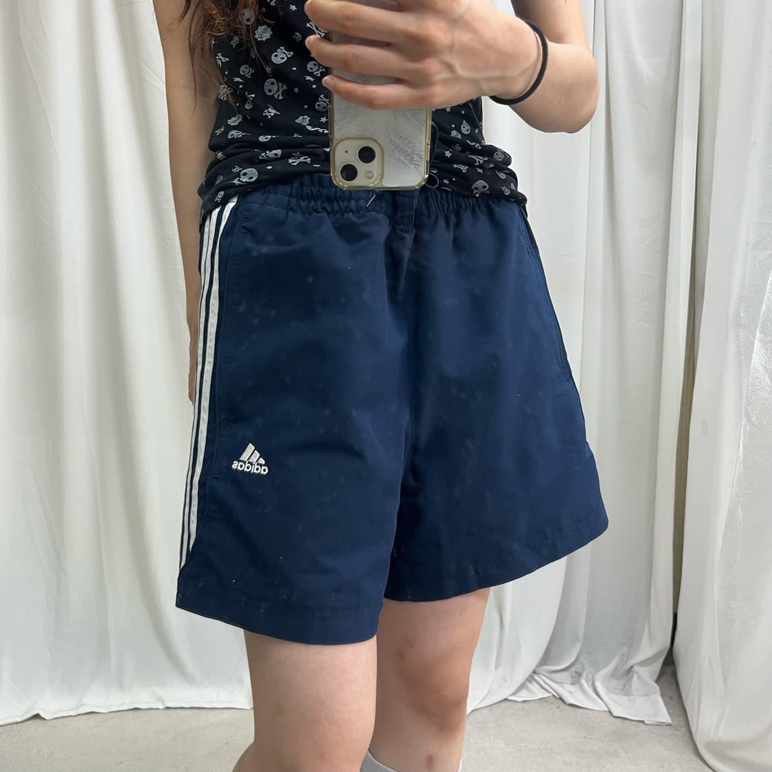 Adidas navy shorts 상품이미지2