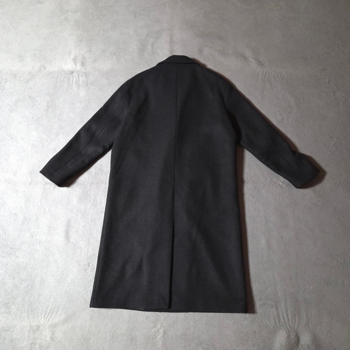 쿠어 MTR 오버핏 더블 롱 코트 L 블랙 상품이미지4