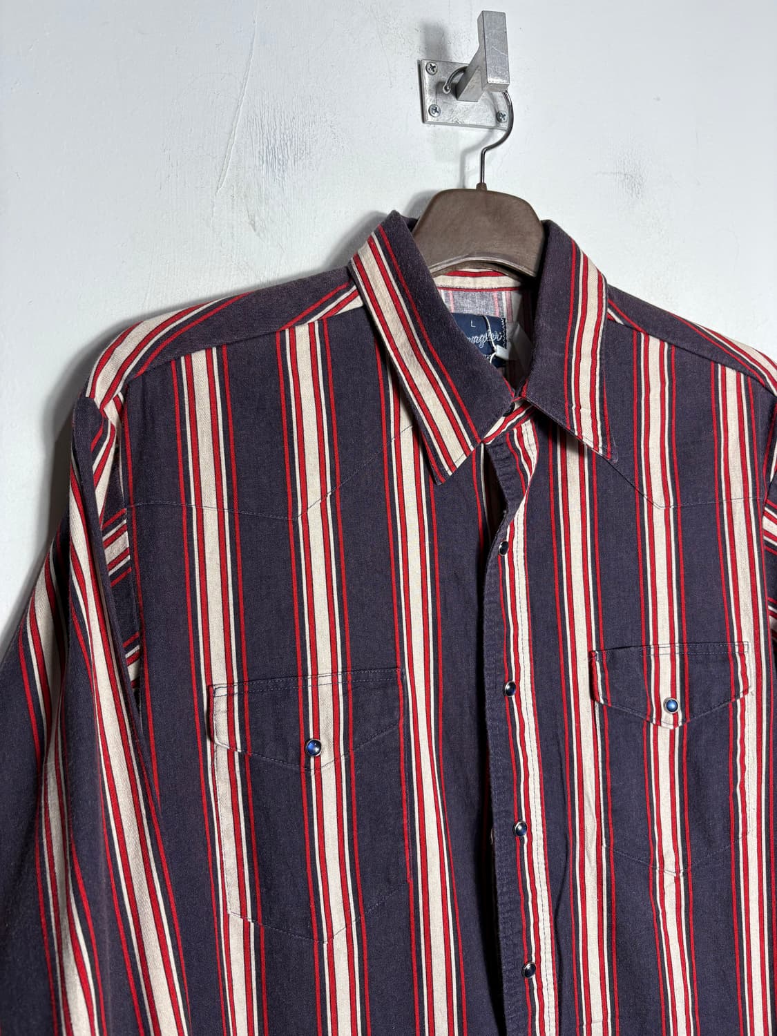 랭글러 스트라이프 웨스턴 셔츠 상품이미지3