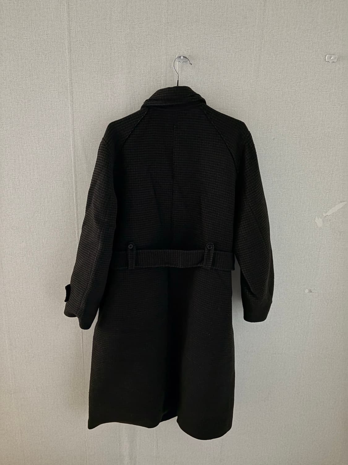 라벨아카이브 체크 코트 상품이미지3