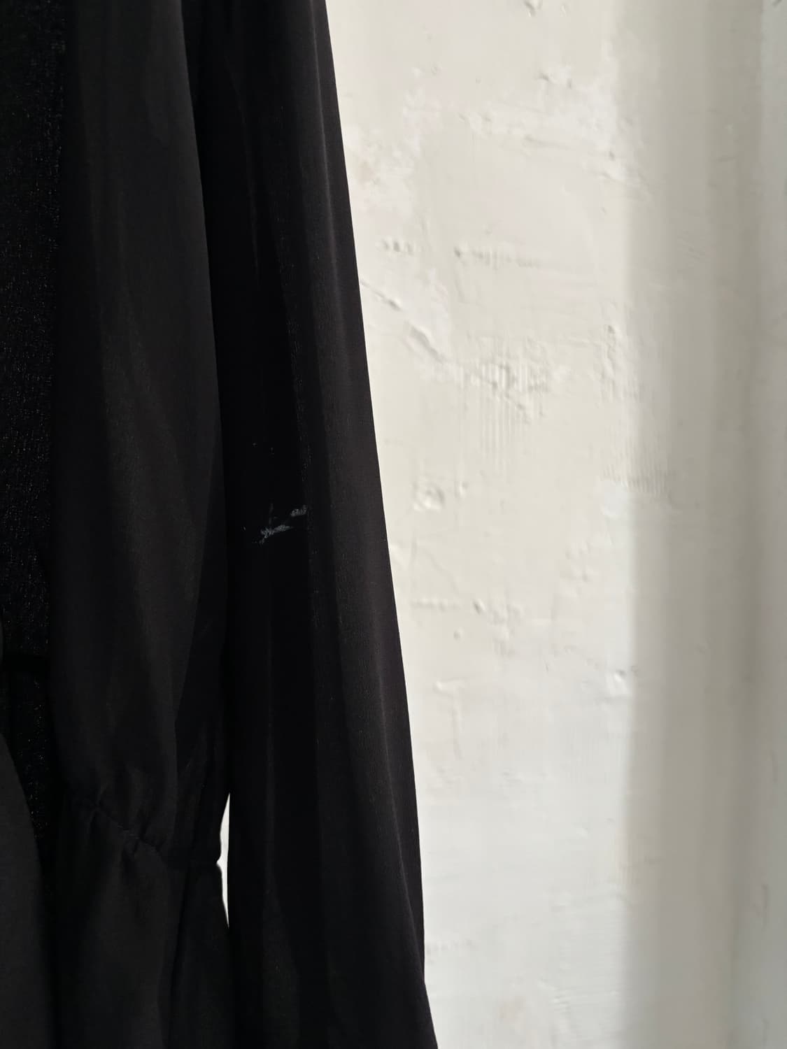 A.P.C. 아페쎄 실크 블랙 프릴 블라우스 셔츠 상품이미지8