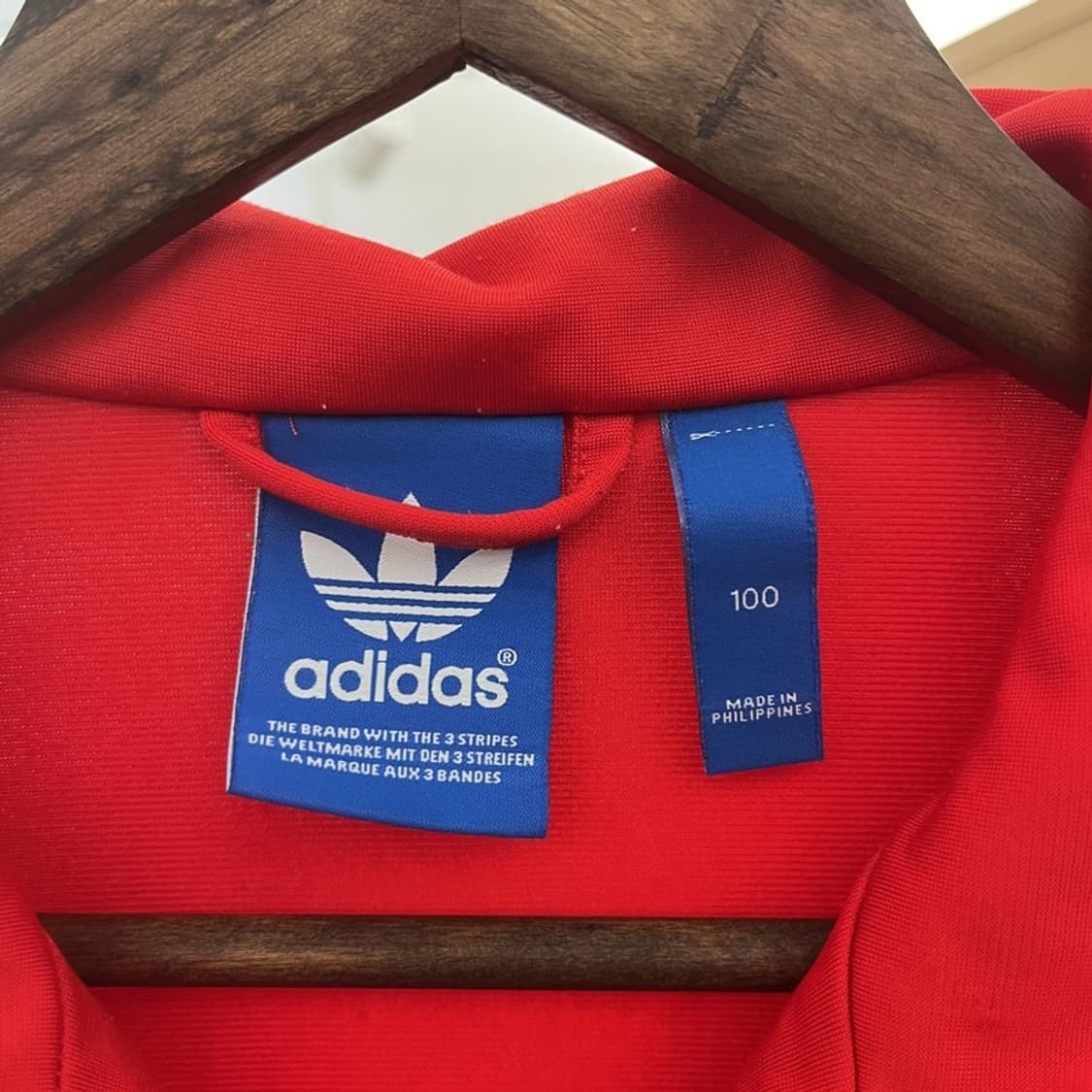 아디다스 레트로 파이어버드 레드오렌지 져지 집업 100 C11096 상품이미지5