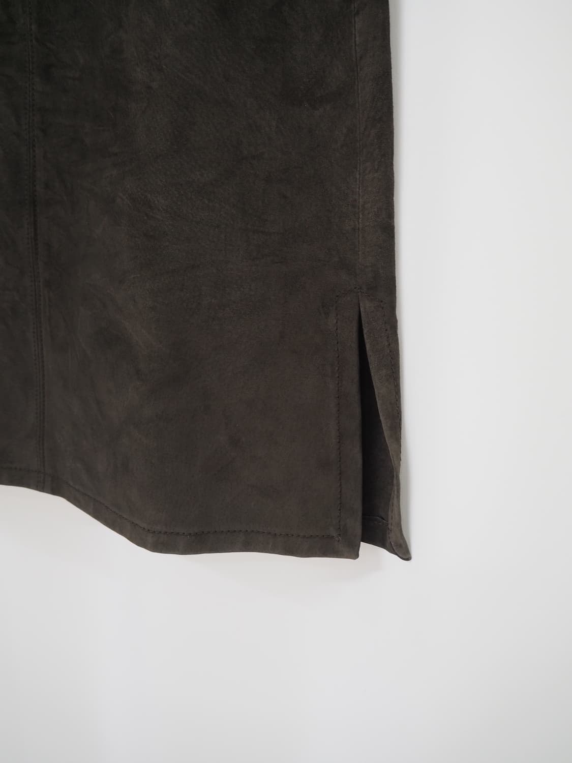 OLIVE des OLIVE pigskin skirt  상품이미지4