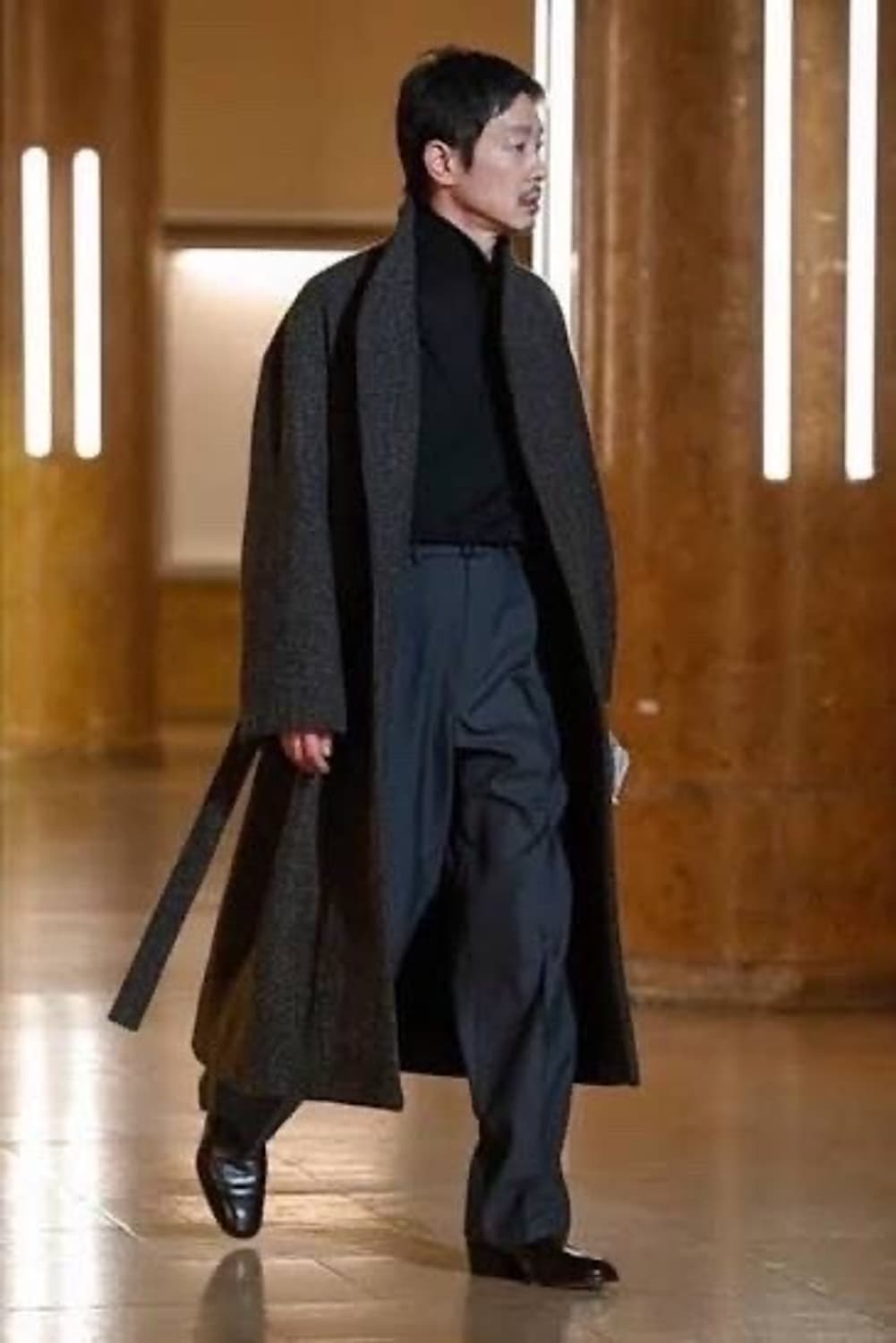 [구매-48,50] 르메르 티베탄 코트 다크올리브 상품이미지1