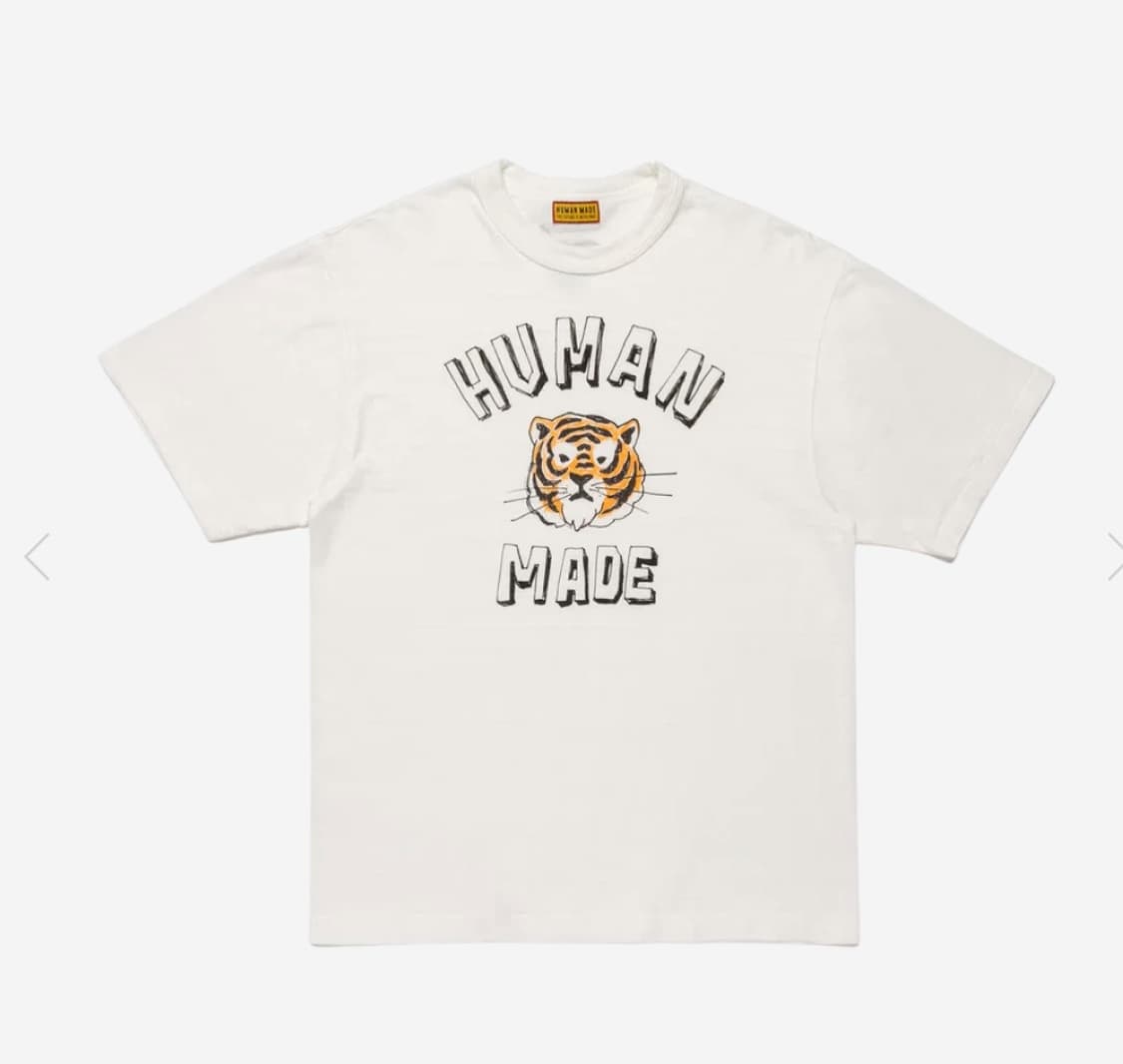 휴먼 메이드 그래픽 티셔츠 화이트 XXL 상품이미지1
