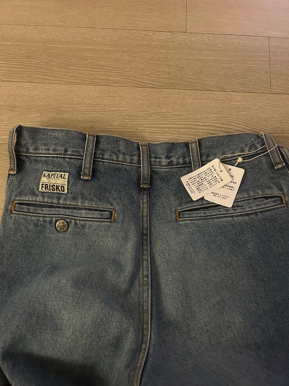 kapital 캐피탈 15oz 프리스코 데님 상품이미지4