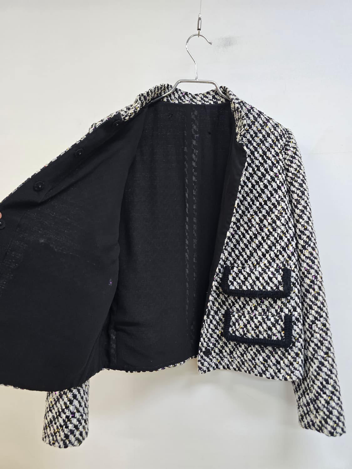 지암바티스타 발리 단정 트위드 봄 자켓 상품이미지7