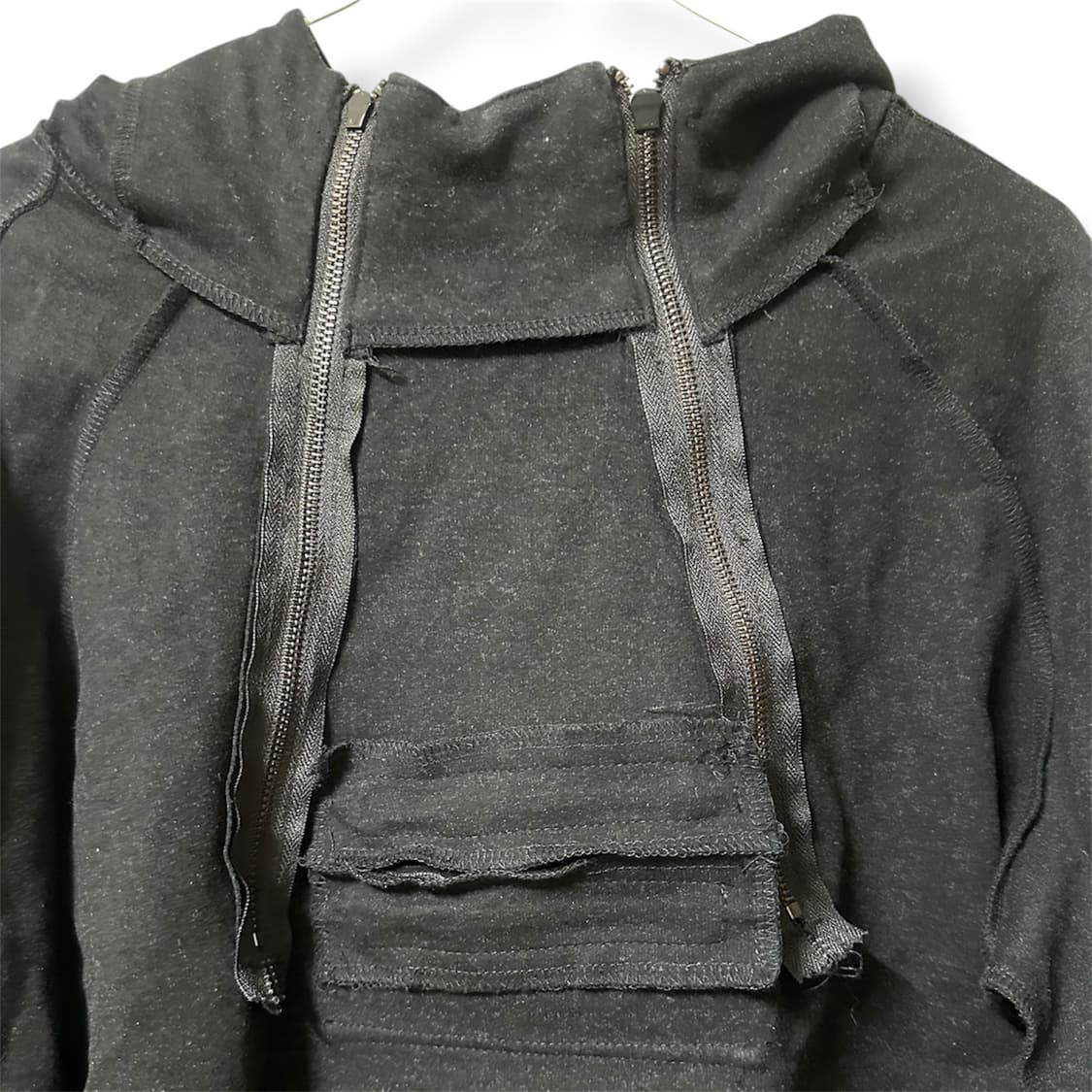 pullover crop cargo hoodie 상품이미지2