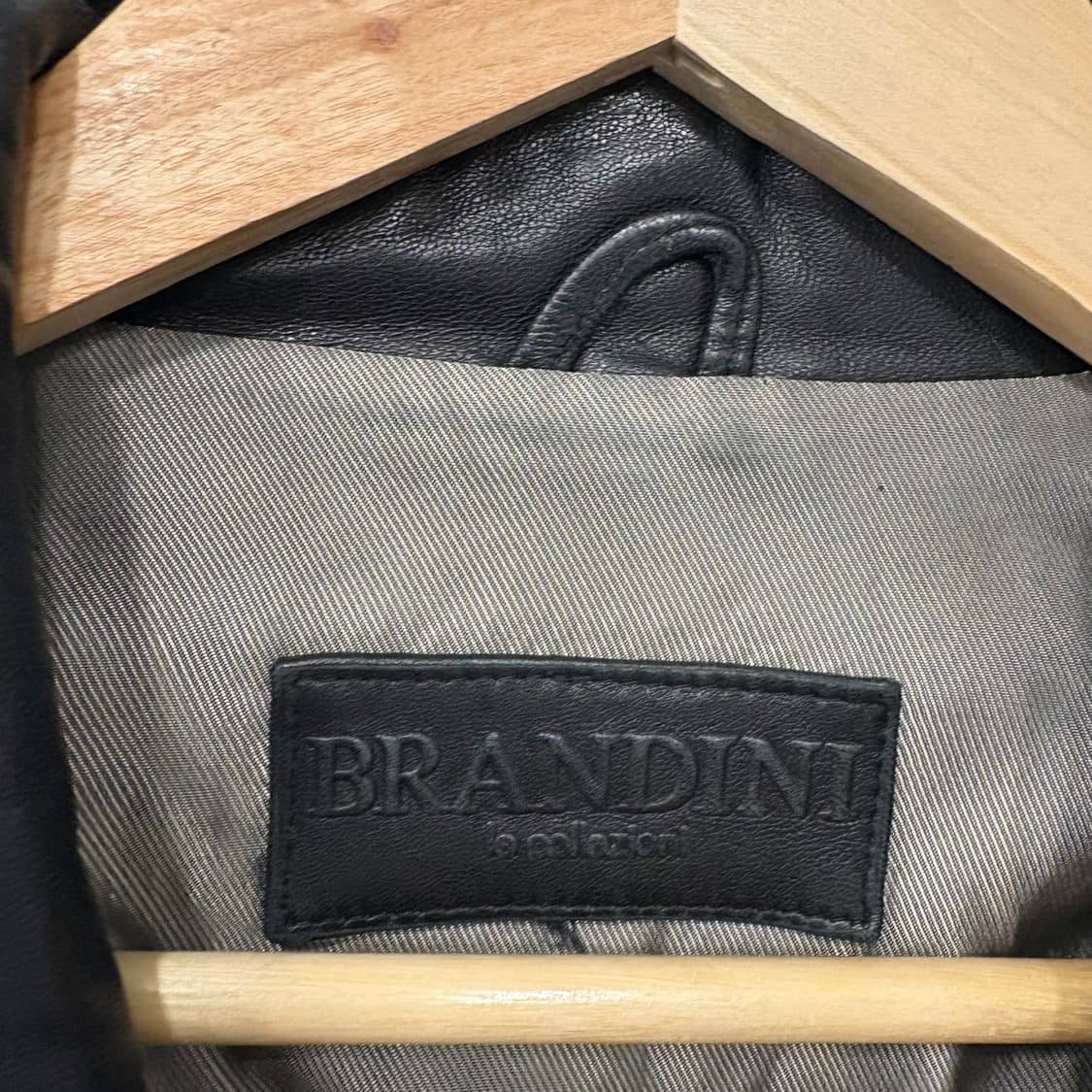 Brandini 브랜디니 레더 블레이저 자켓 상품이미지3