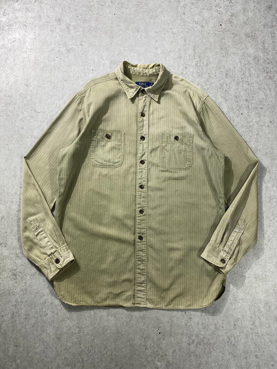 [L] Polo Ralph Lauren 폴로 랄프로렌 밀리터리 셔츠 상품이미지3