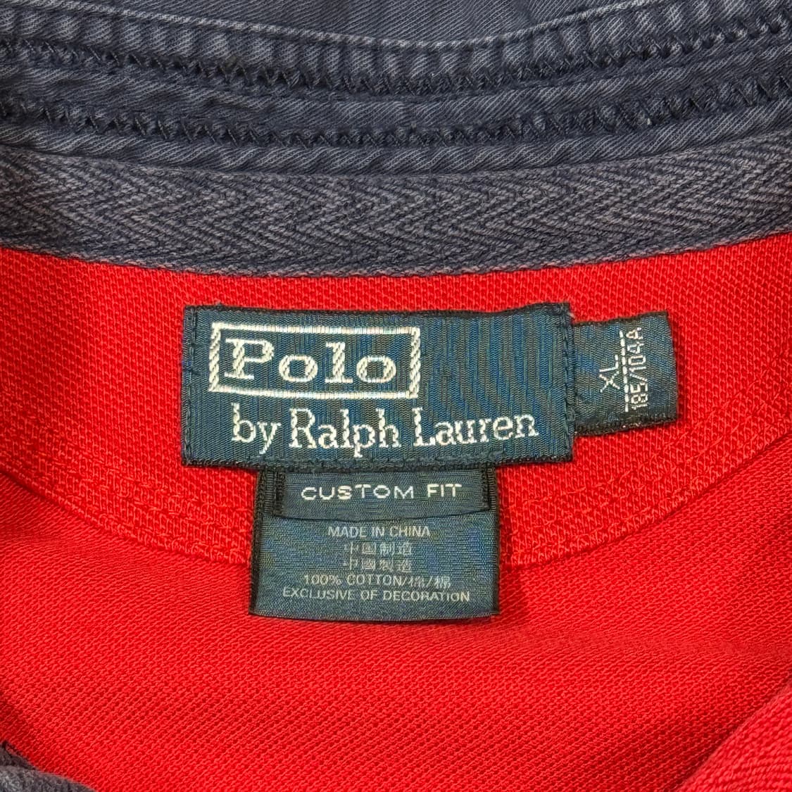 XL) 폴로 랄프로렌 빅포니 패치워크 PK 카라티 상품이미지8