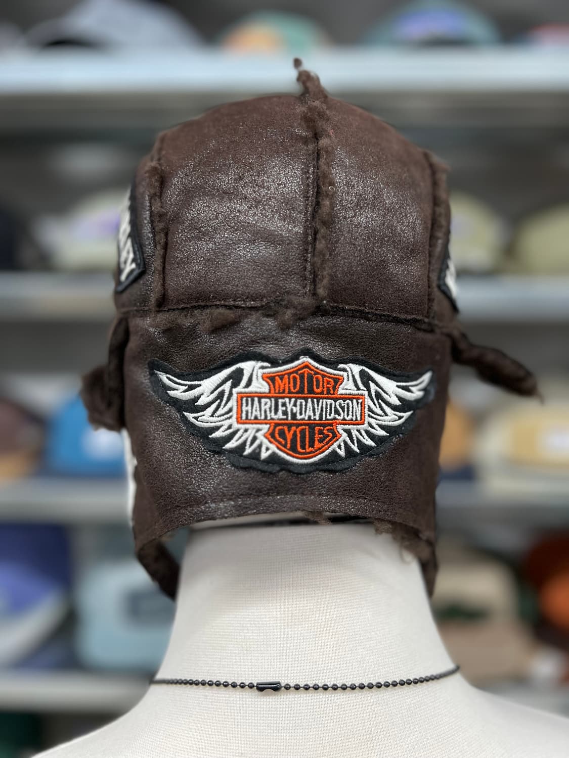 방한 무스탕 귀도리캡 상품이미지3