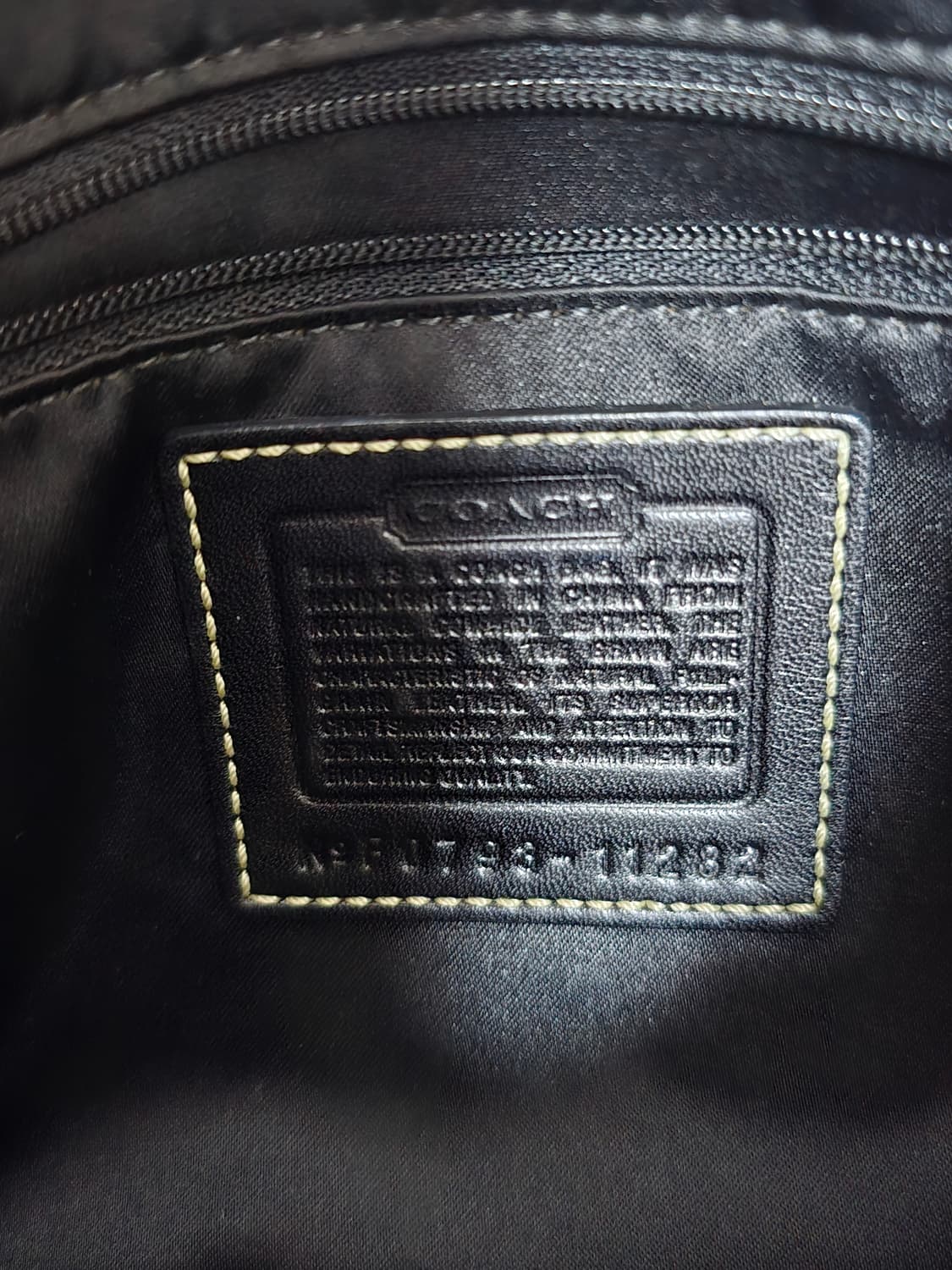 코치 coach 블랙 가죽 호보백 미니백 상품이미지8