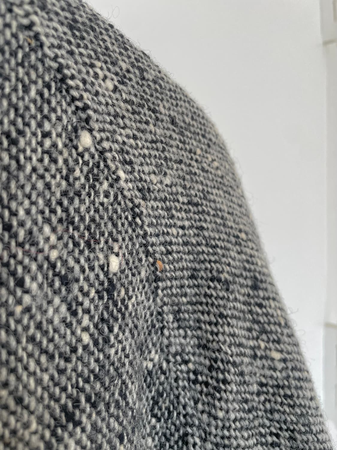 헤링본 트위드 울코트 상품이미지4