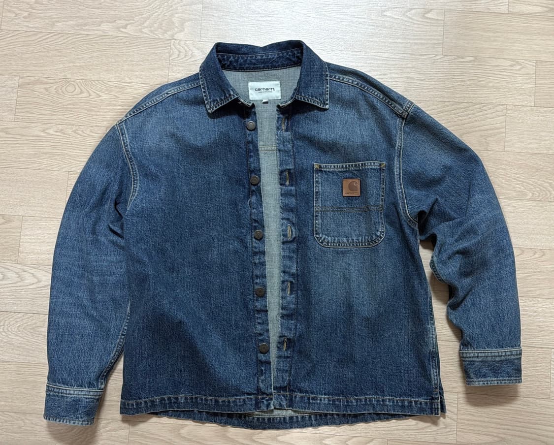 칼하트 Carhartt LOVILIA SHIRT JAC S 단종데님자켓 상품이미지1