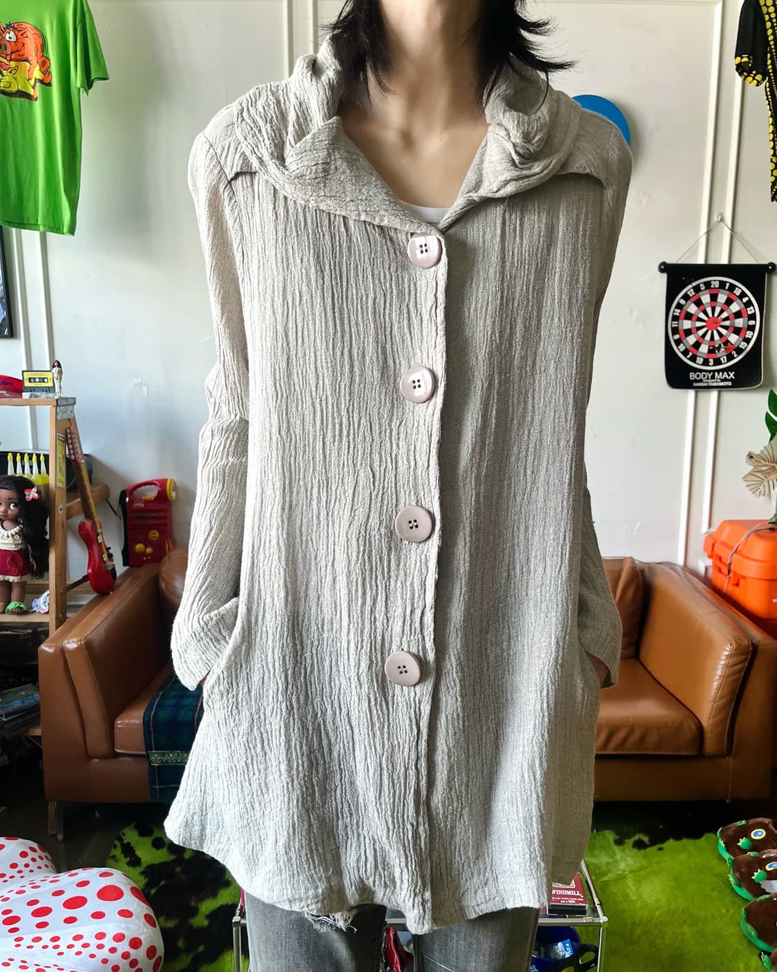 Koibito Misaki Japan Old Pleats Jacket 상품이미지2