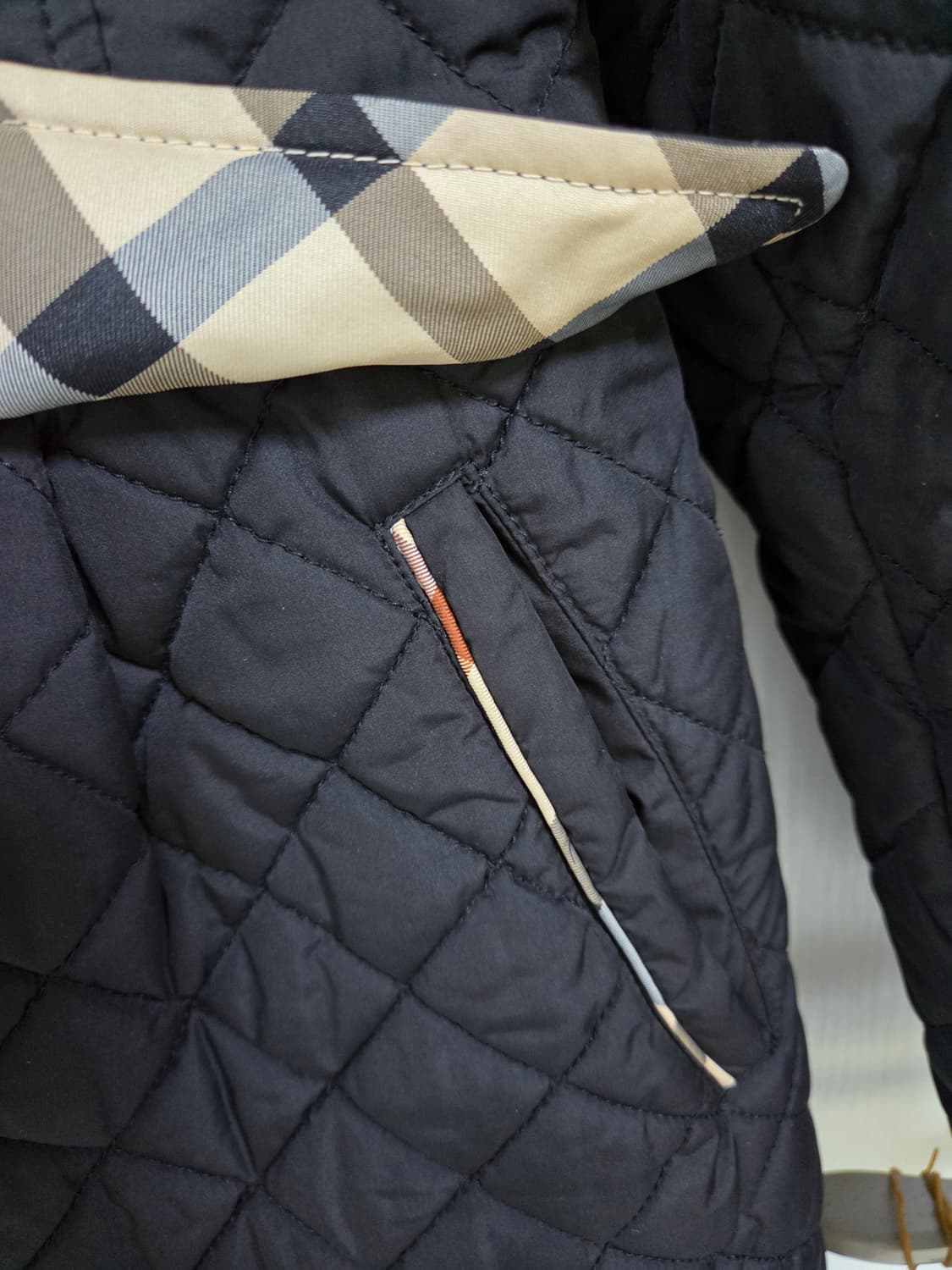 닥스 퀼팅 코트  165  15세 또는 여성 xs ~ s  상품이미지6