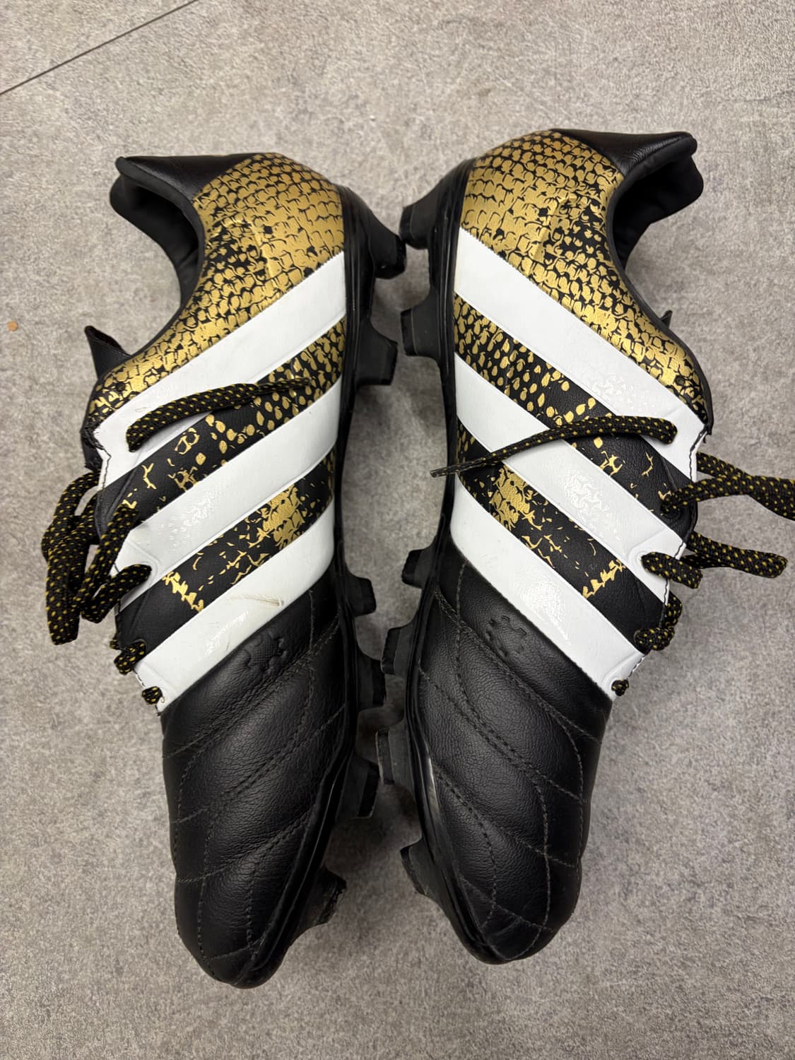 [285] 아디다스 Ace 16.3 축구화 블랙/골드 상품이미지3