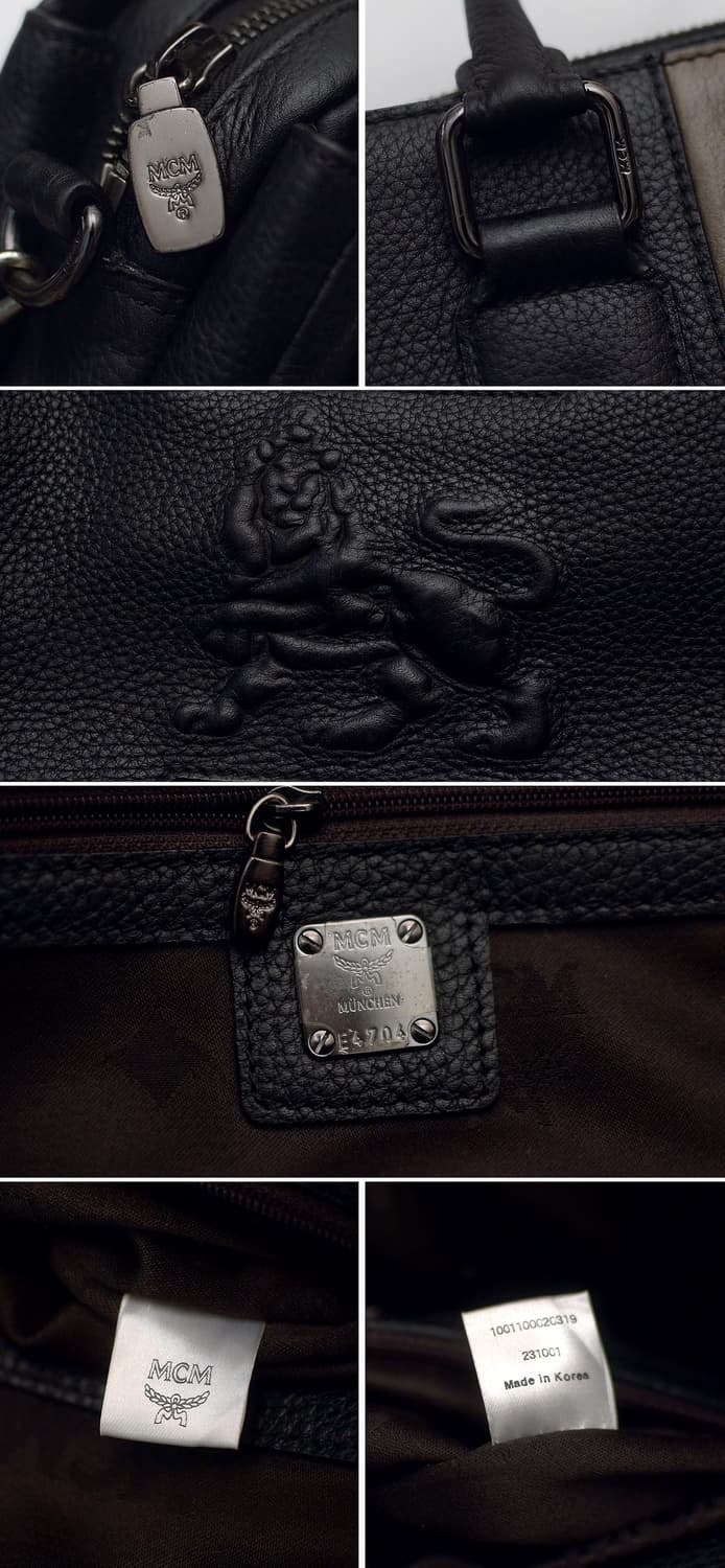 MCM 프린세스 라이언 토고가죽 레더 스퀘어 토트백 상품이미지10