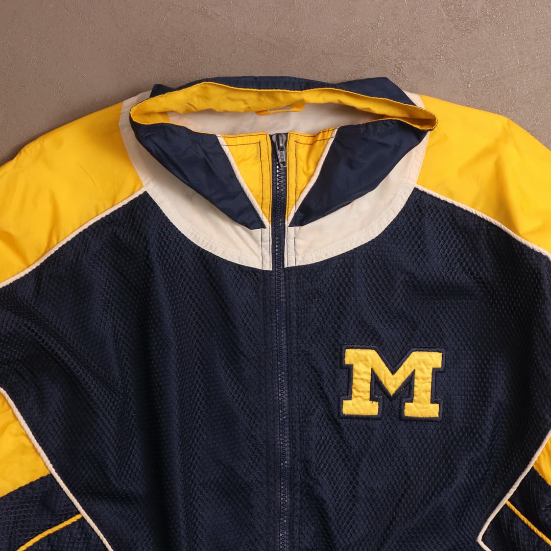 90's USA 컬리지 나일론 바람막이 A1380 상품이미지2