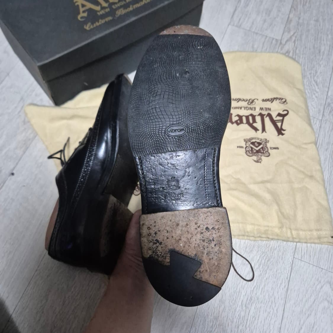 [7.5D] 알든 9751 롱윙팁 코도반/ 크로켓앤존스 에드워드그린 버윅 상품이미지10