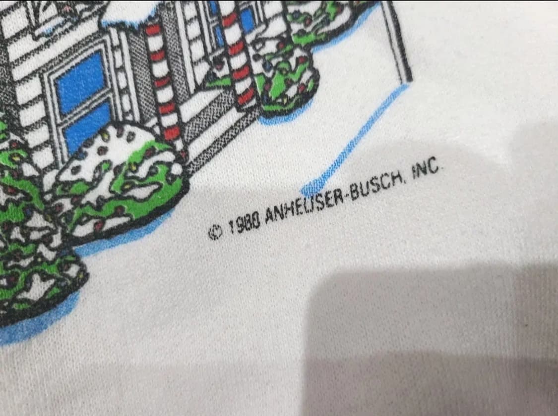 1988 버드와이저 빈티지스웻셔츠 상품이미지3