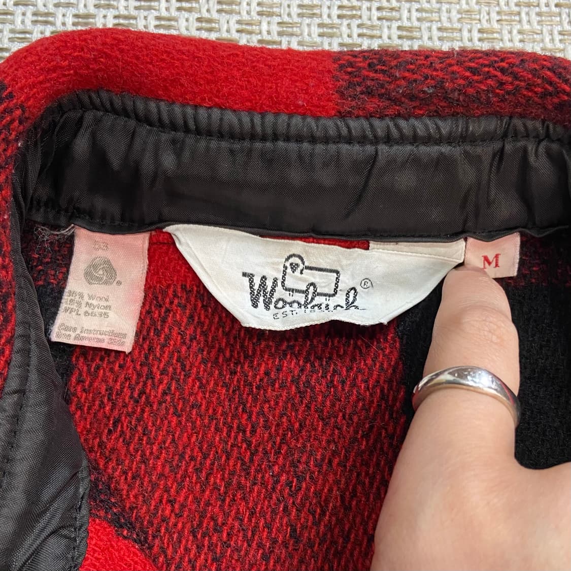 (110) 80’s 울리치 버팔로 울 자켓 상품이미지7