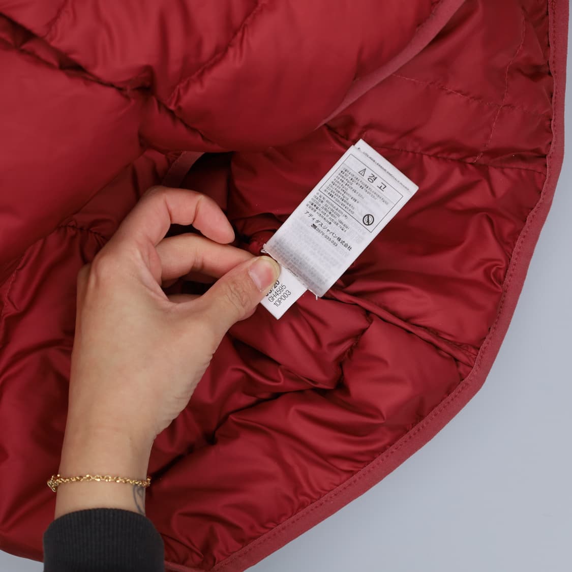 L 아디다스 덕 경량패딩점퍼 0224H1 상품이미지5