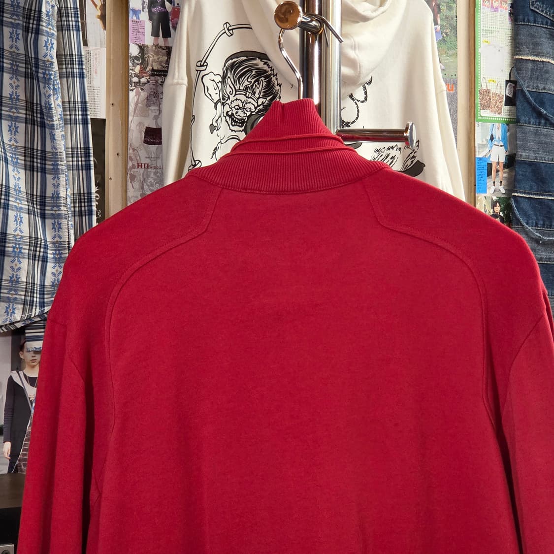 휴고보스 레드 코튼 트랙탑 집업 상품이미지7