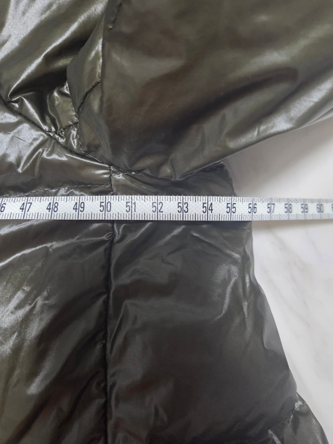 사카이 여성 사선 다운 패딩 상품이미지5