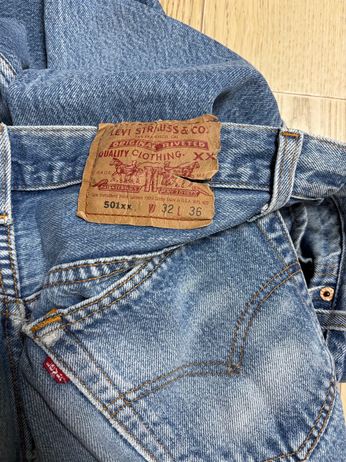 90s USA Levi's 리바이스 501 상품이미지5