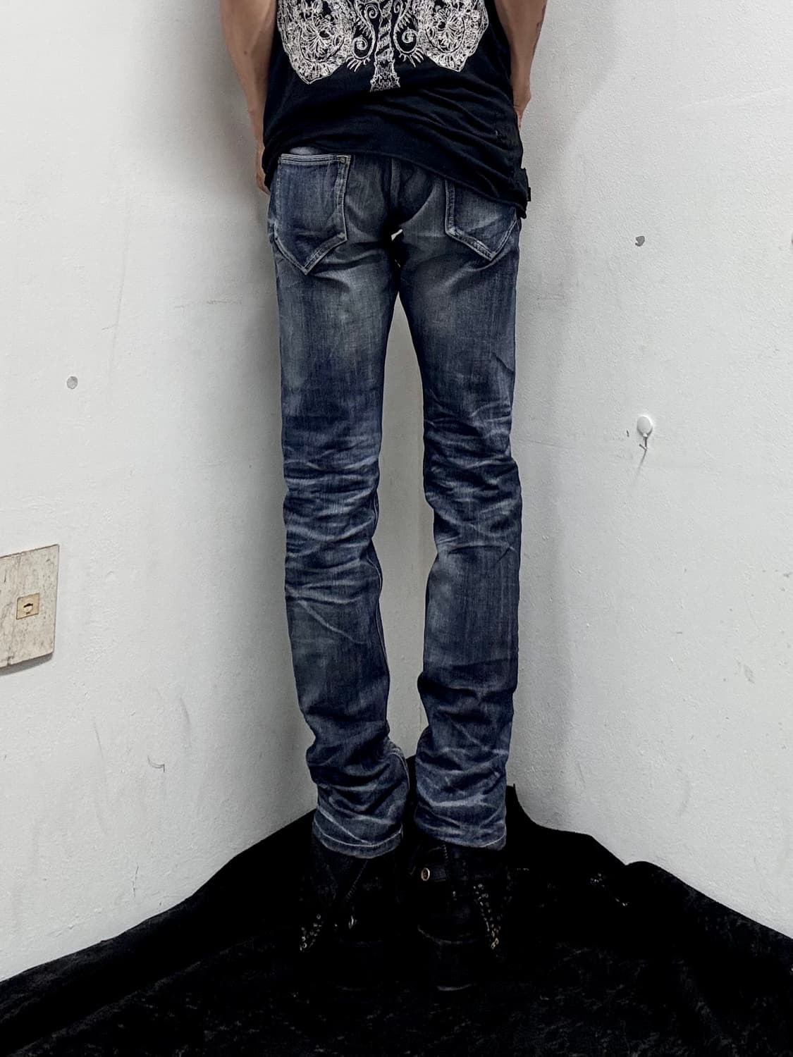 “BUFFALO BOBS” 00’s Crack Design Denim P 상품이미지10