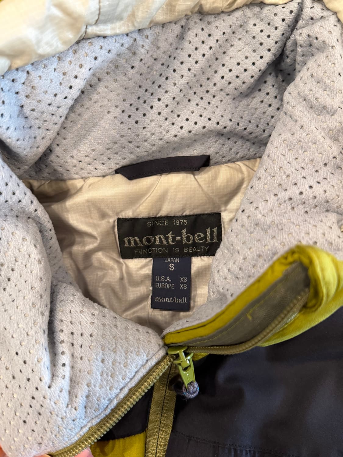 Montbell 몽벨 아웃도어 라이트 패딩 상품이미지9