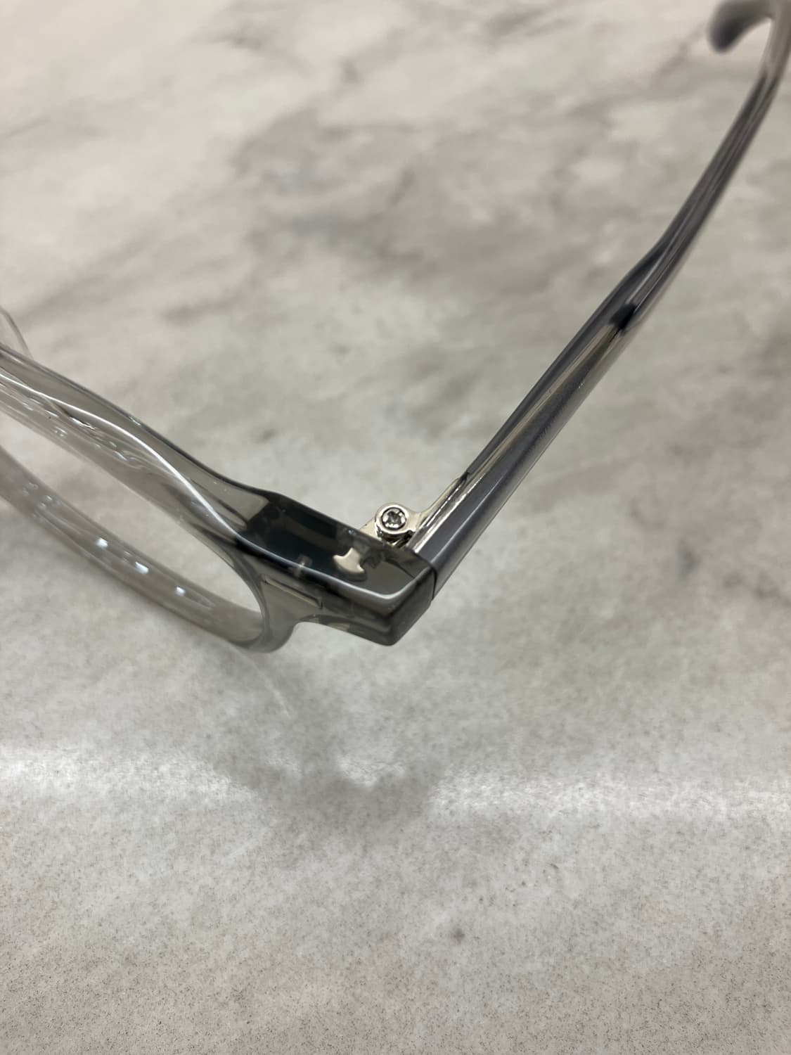 B79 KS 투명 그레이 웰링턴 뿔테 안경6832 상품이미지2