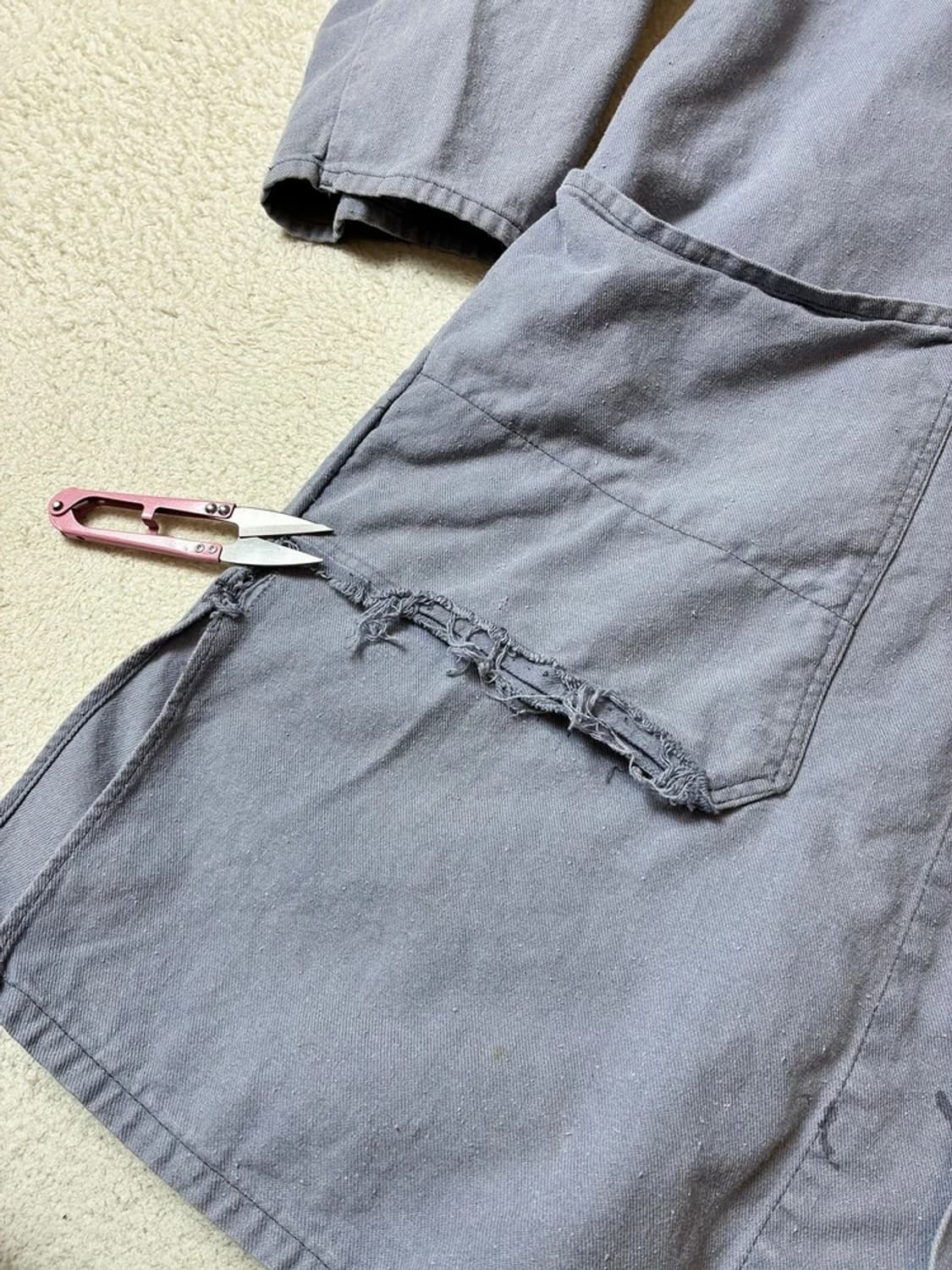 Selected 70s 프렌치 워크웨어 샵코트 PN7779 상품이미지6