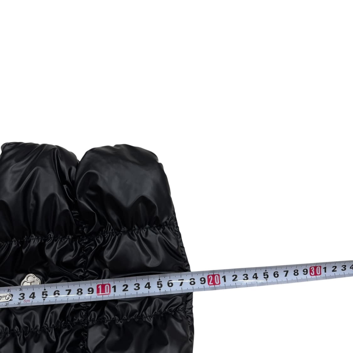 히어리 로지 셔링 패딩 토트백 가방 블랙 상품이미지5