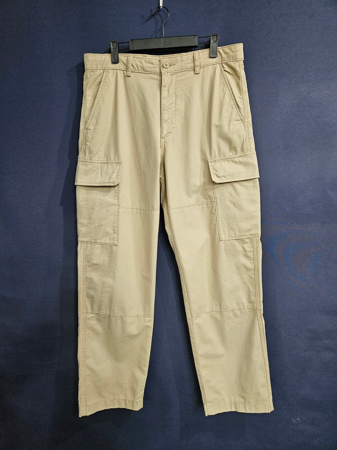 유니클로 베이지 남성 허리 34 카고팬츠  상품이미지1