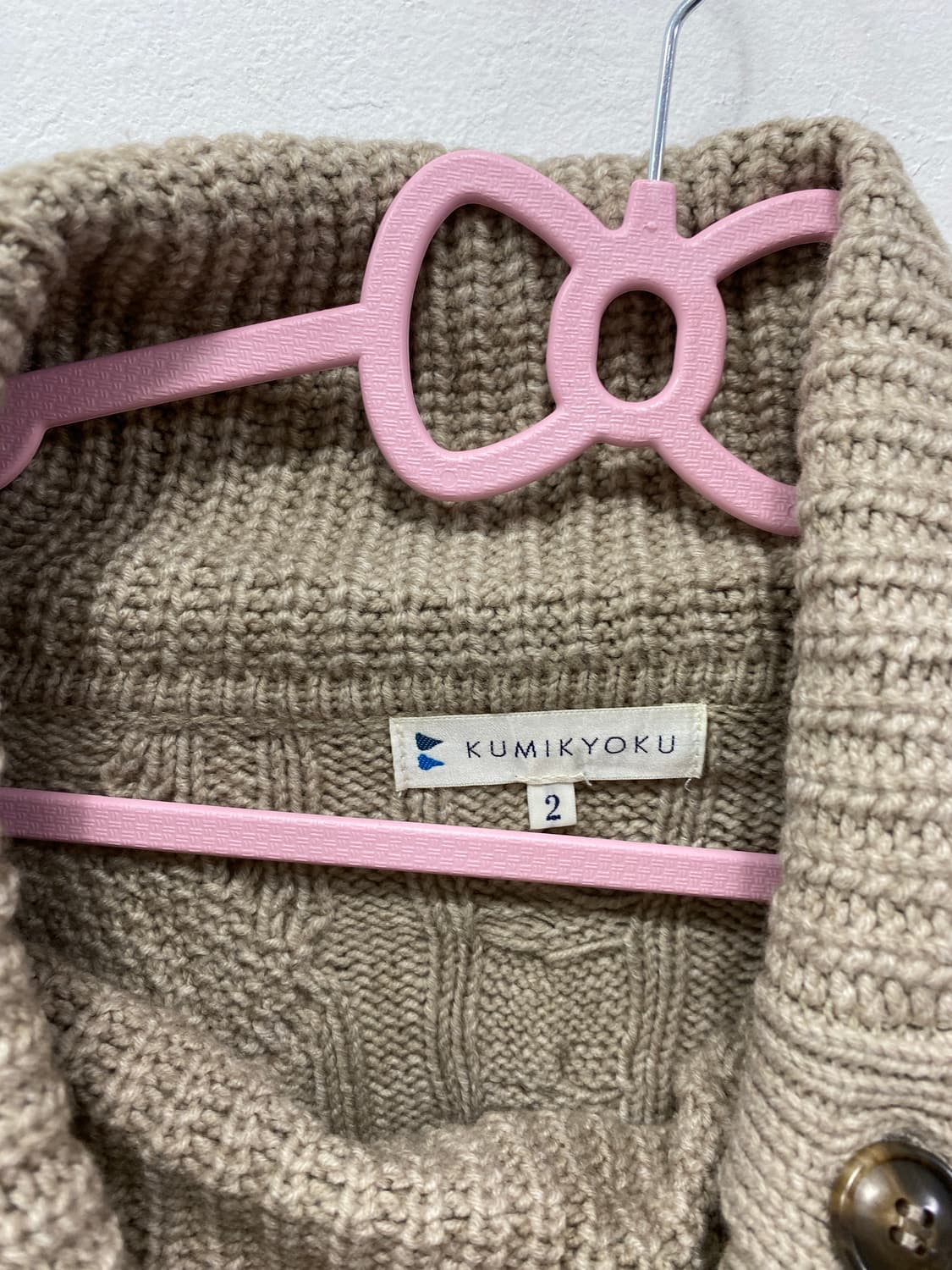 [KUMIKYOKU] 쿠미쿄쿠 사와코 라떼갸루 챠콜브라운 케이프 상품이미지7