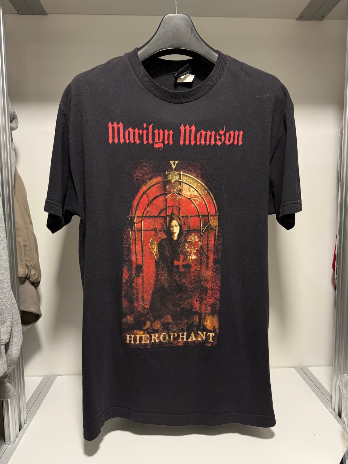 마릴린 맨슨 히에로펀트 빈티지 티셔츠 상품이미지1