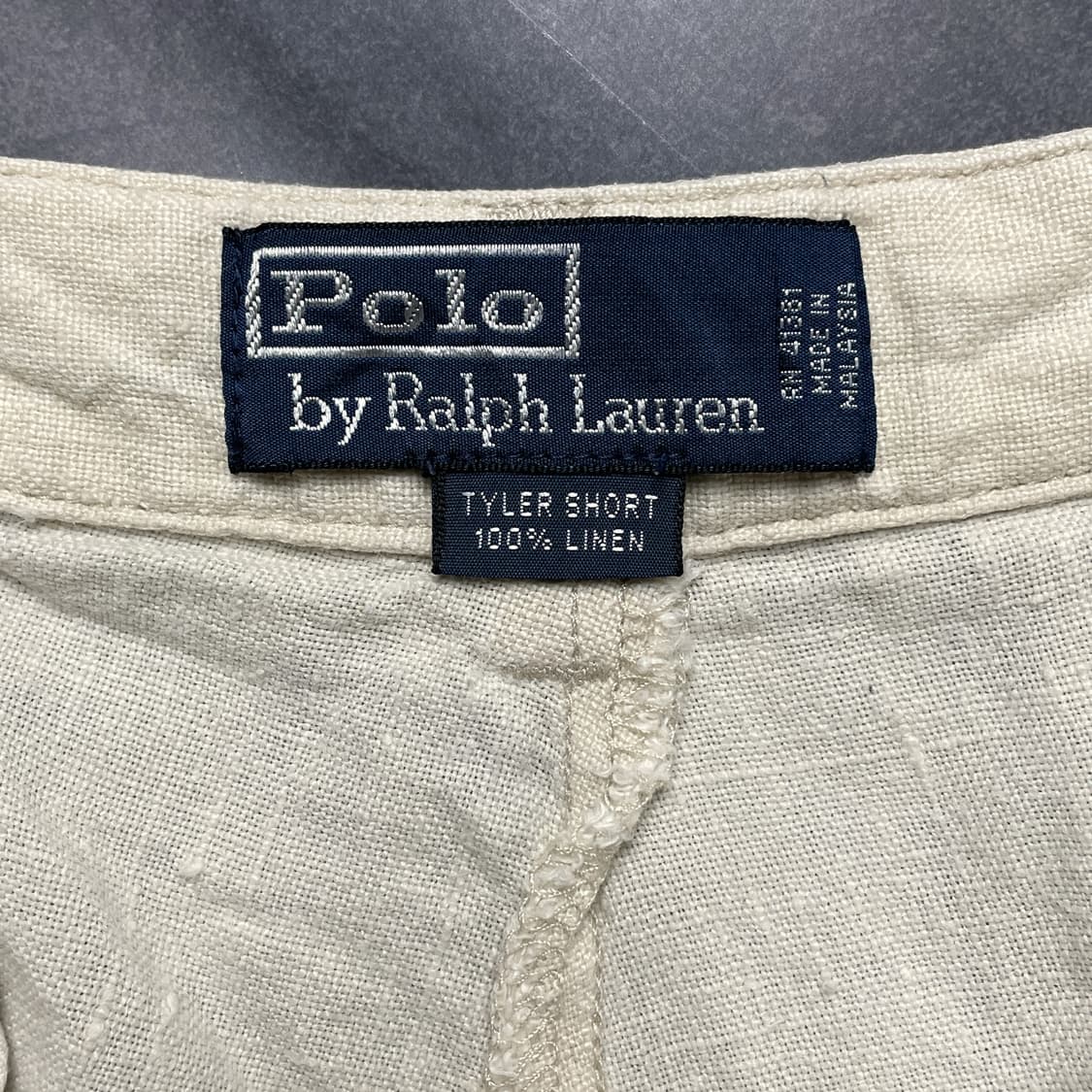 RALPH LAUREN 90s 랄프로렌 린넨 치노 하프팬츠 A01211 상품이미지9