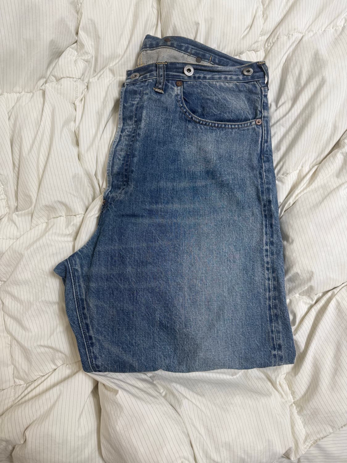 a.presse(아프레쎄, 아프랏세) no.22 와이드 데님 32 상품이미지2