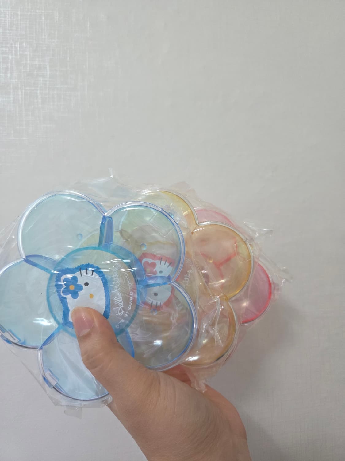 산리오 카오하나키티 꽃플레이트 단추수납함 수납케이스 보관함 상품이미지2