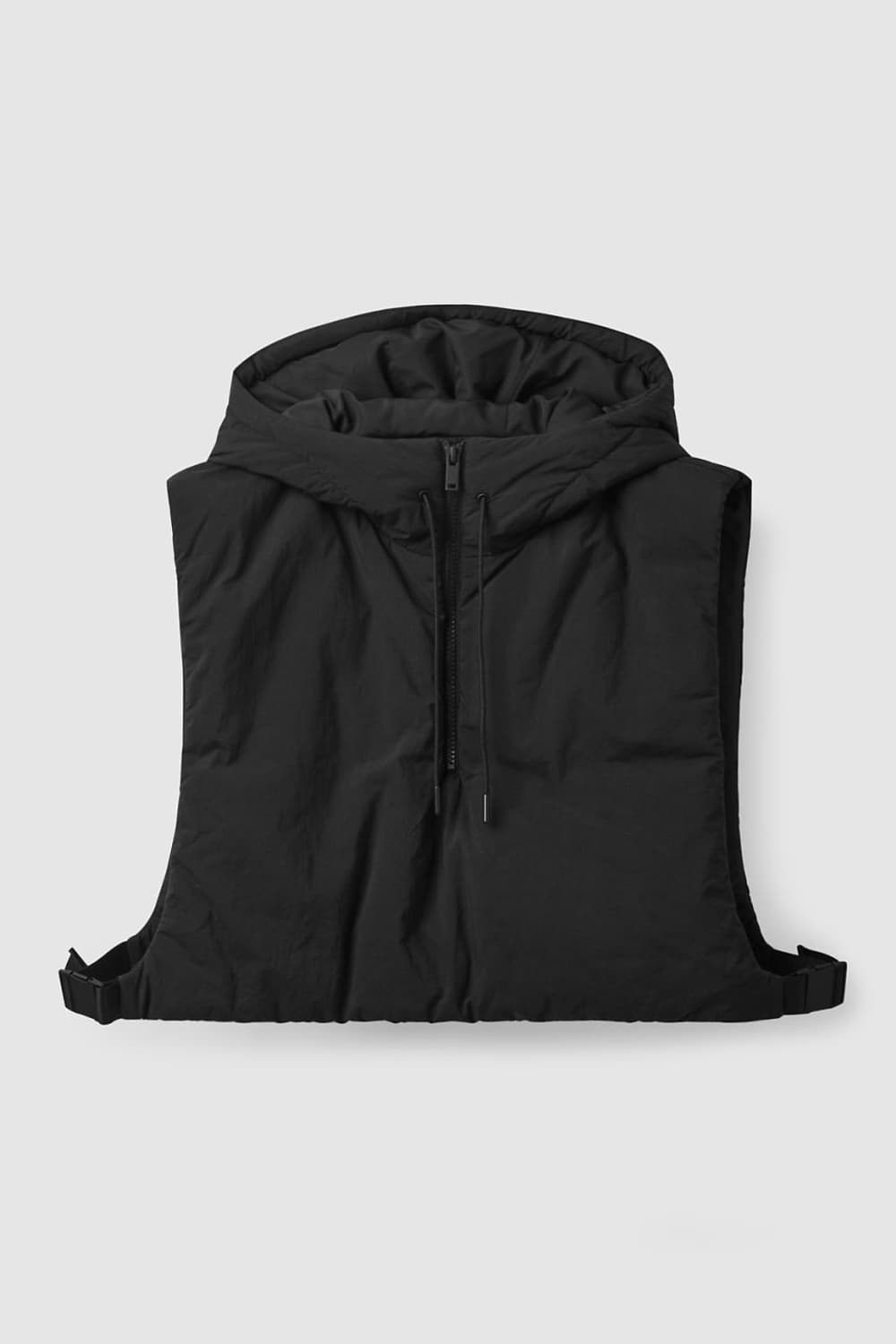 Cos 코스 패디드 크롭 베스트 블랙 상품이미지1