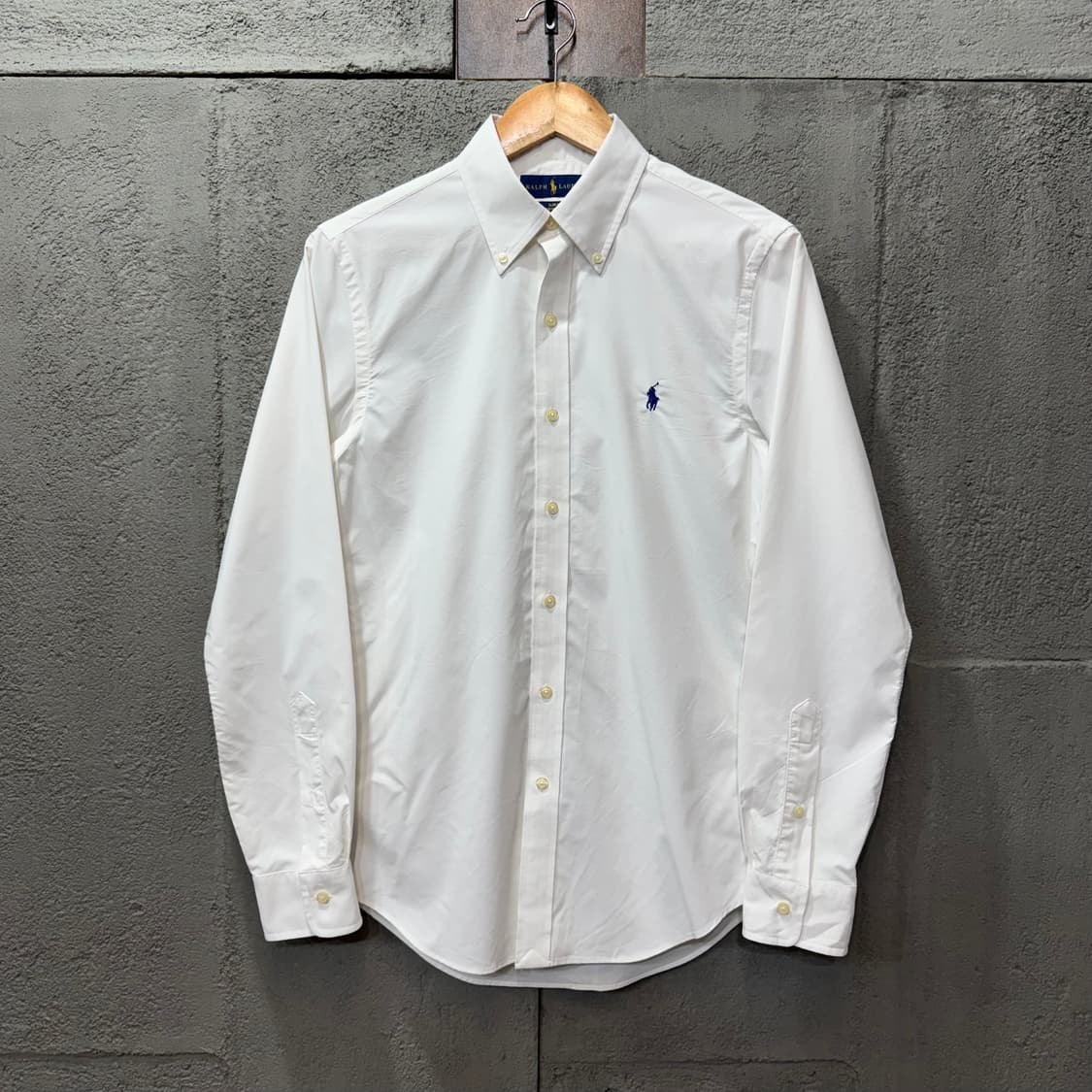 랄프로렌 폴로 화이트 버튼다운 셔츠 (S) 상품이미지2