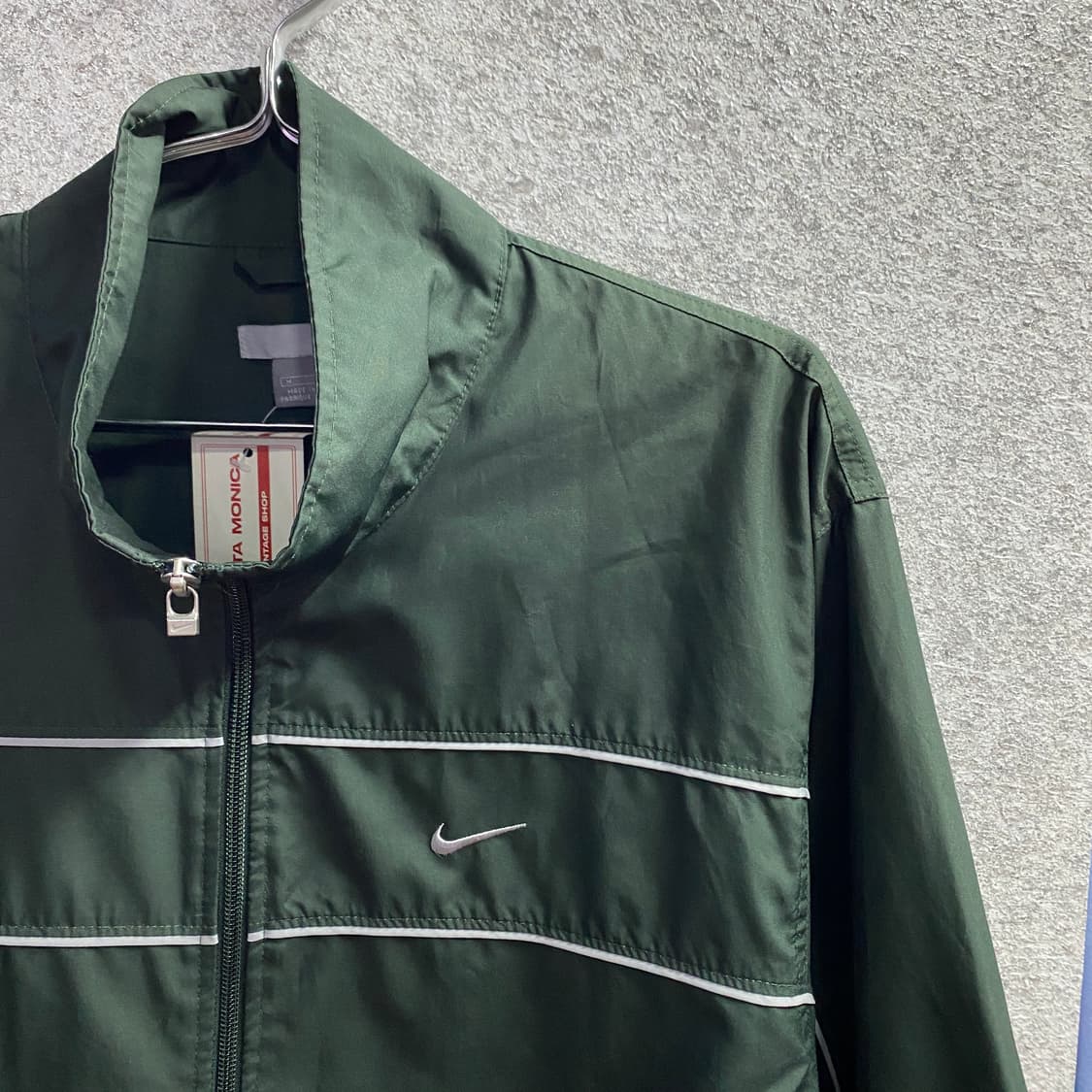 나이키 올드스쿨 스우시 딥그린 바람막이 자켓 B4571 상품이미지3