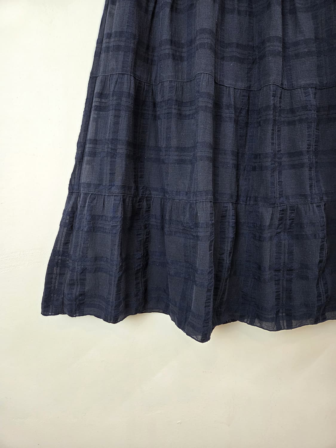 체크 캉캉 롱스커트 상품이미지3