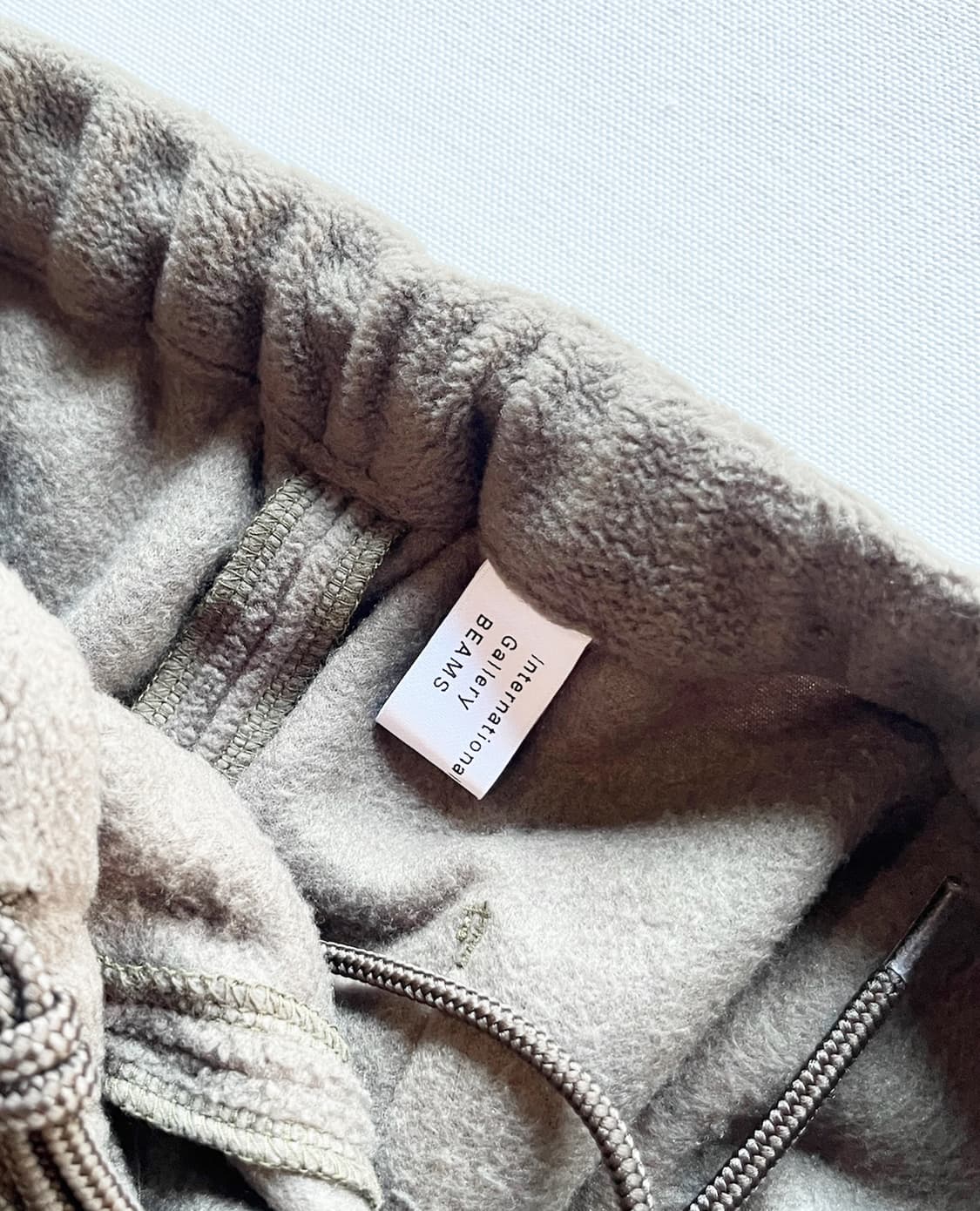 BEAMS fleece wide unisex pants 상품이미지9