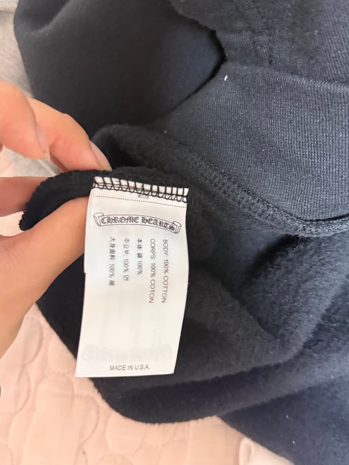 크롬하츠 홀스슈 후드티 /정품 /새상품급 상품이미지4