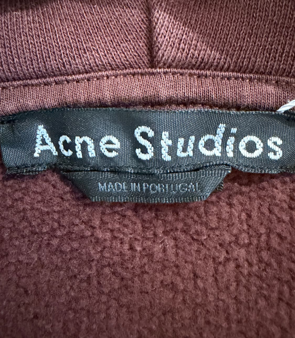 아크네 스튜디오 페이스 패치 후드집업 상품이미지5