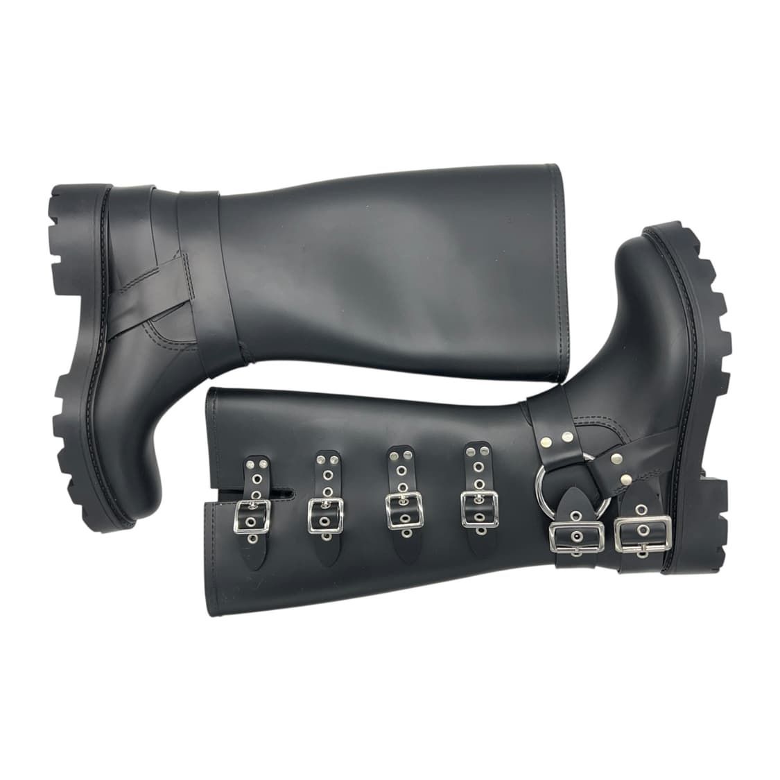 250 마르디 메크르디 바이커 레인 부츠 상품이미지3